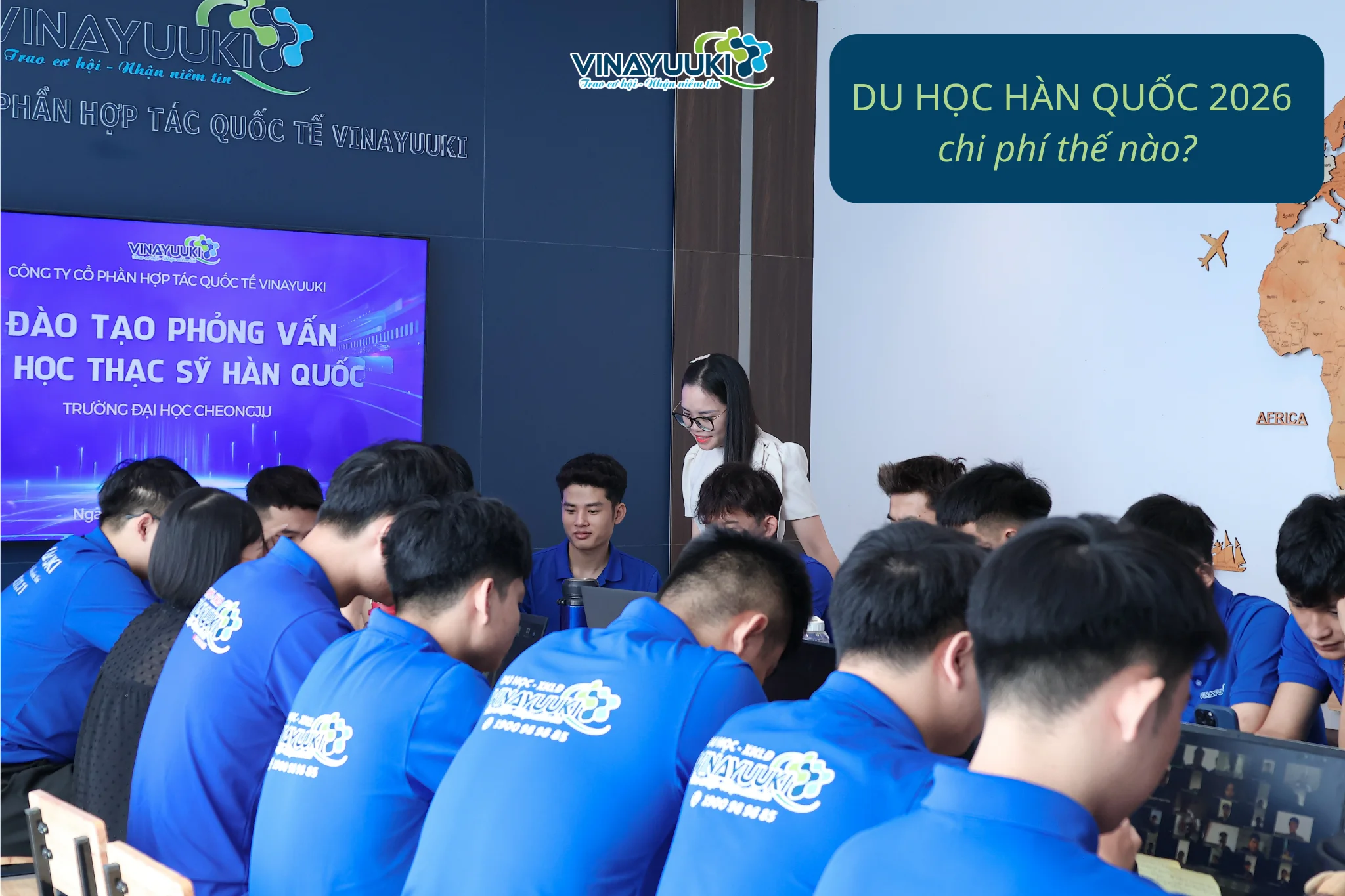 Chi phí du học Hàn Quốc năm 2026 cần bao nhiêu tiền? Cập nhật đầy đủ theo từng hệ Visa D4-1, D2-1, D2-2 và D2-6